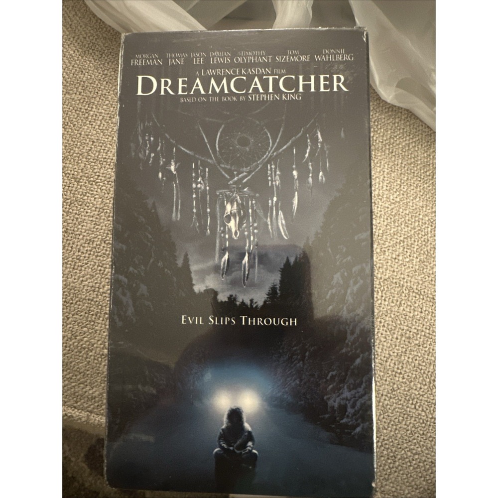 Dreamcatcher VHS 2003 Stephen King Sci-Fi Horror Movie Warner Home Video New